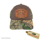 Load image into Gallery viewer, Tosh Outdoors - Turkey Hunter Cap - Mossy Oak with Leather Patch
