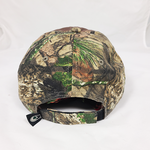 Load image into Gallery viewer, The Turkey Hunter cap back uses a  hook and loop closure.  This closure type is easy to adjust and holds tight!
