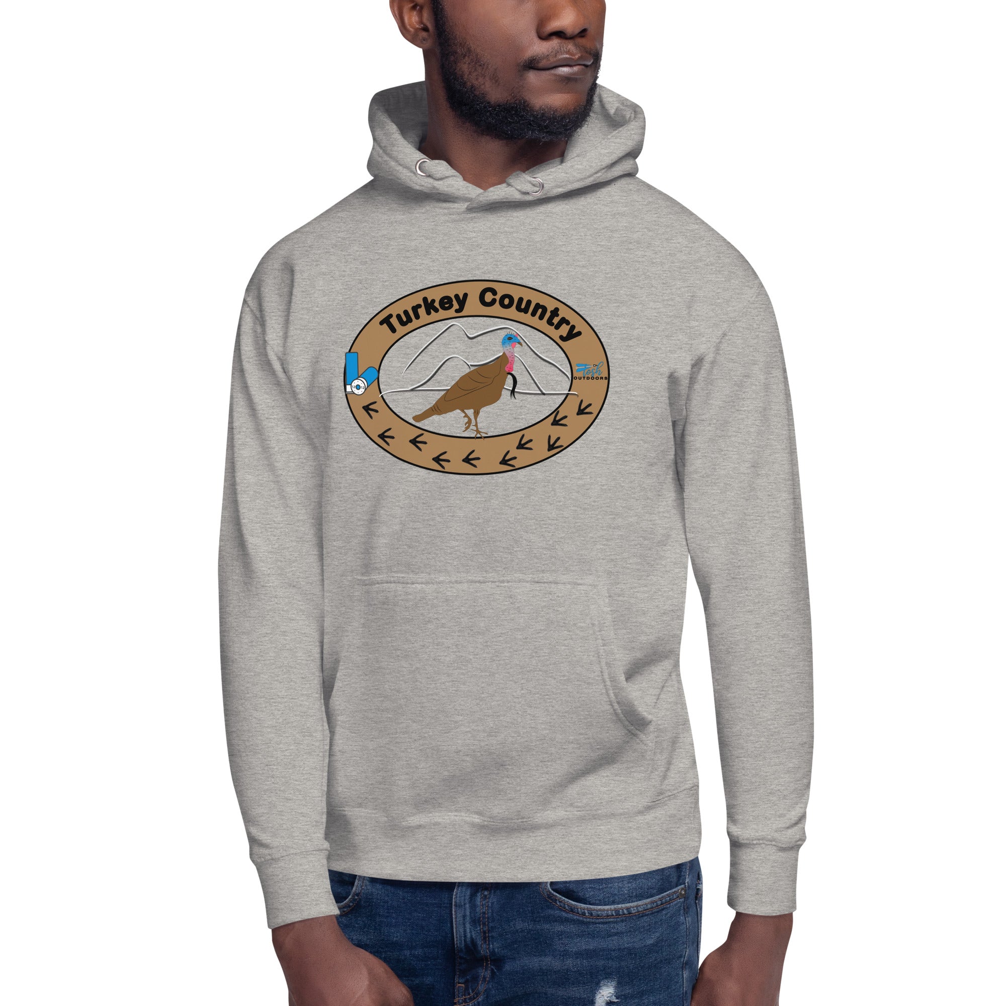 Turkey Country - Men's Turkey Hunter Hoodie