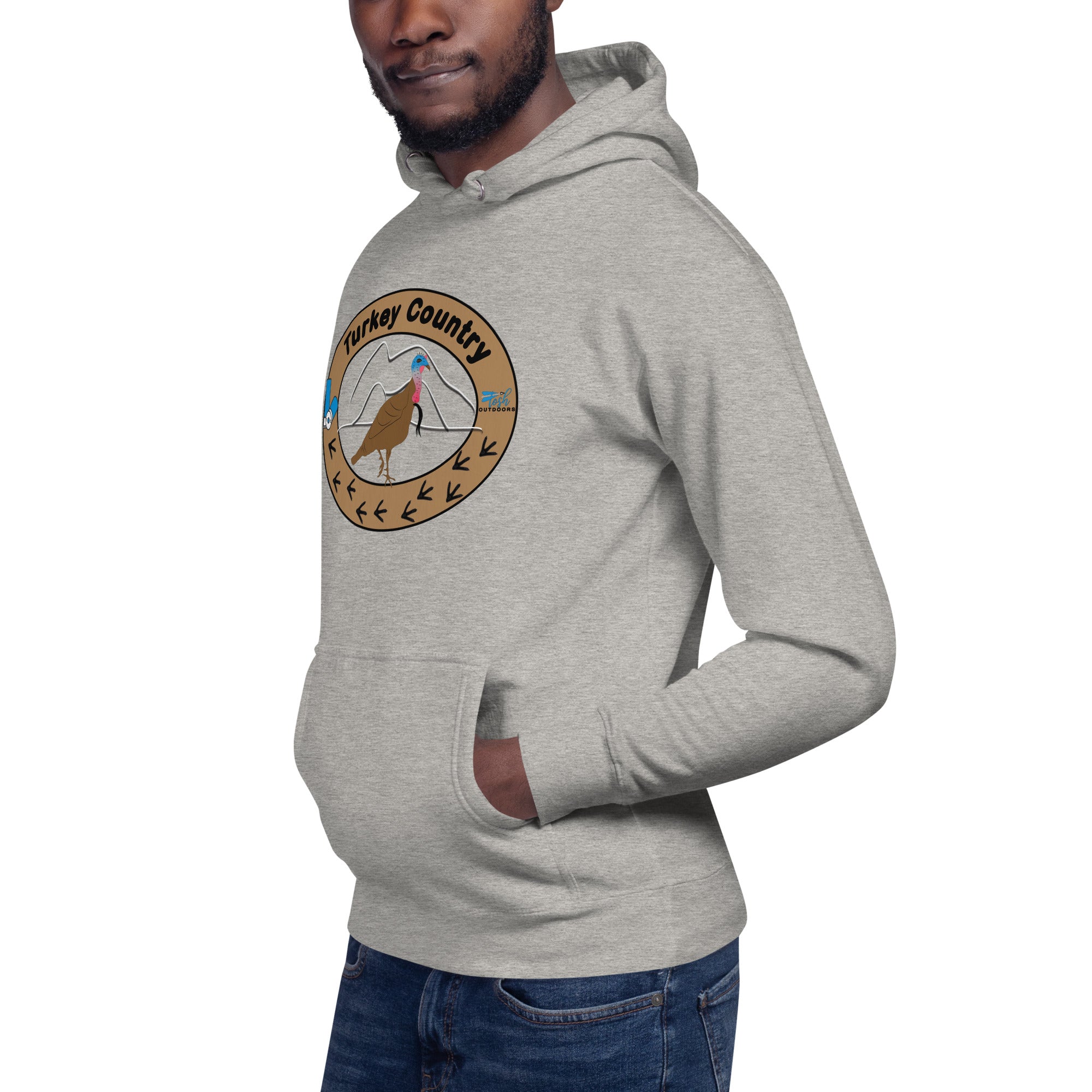 Turkey Country - Men's Turkey Hunter Hoodie