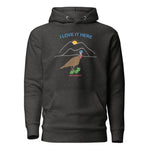 Load image into Gallery viewer, I LOVE IT HERE! WOMEN&#39;S TURKEY HUNTING HOODIE
