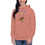 Load image into Gallery viewer, I LOVE IT HERE! WOMEN&#39;S TURKEY HUNTING HOODIE
