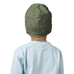 Load image into Gallery viewer, Tosh Outdoors kids beanie. Keep your turkey hunting buddy&#39;s head warm with the Turkey Hunter Kids Beanie. It’s double-layered, super comfy, and the perfect warmth for those cool spring mornings in the woods. Edit alt text
