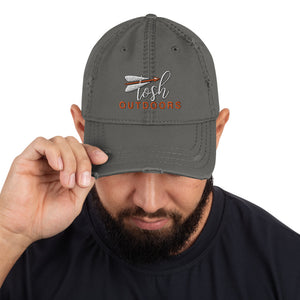 Tosh Outdoors Turkey Hunter Hat Gray Logo