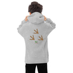 Load image into Gallery viewer, Tosh Outdoors - Whether on the hunt or roasting marshmallow by the campfire, this is the hoodie for your hunter in training. The kids fleece hunting hoodie will easily become a trusted companion for all your kiddo’s adventures thanks to its soft and cozy feel. The hoodie is made from durable material and has elastic cuffs and a waistband that will ensure long-lasting performance.
